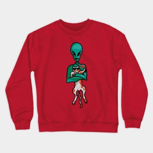 Cat alien Hoodie Crewneck Sweatshirt